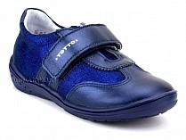 2436-132,522  Тотто (Totto) кроссовки детские ортопедические профилактические, кожа, синий. в Иркутске