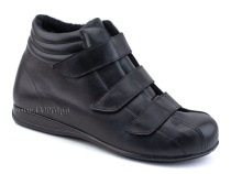 5008-02-1 МАРК Плюмекс (Plumex), ботинки для взрослых зимние, натуральная шерсть, кожа, черный, полнота 10 в Иркутске