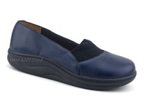 81-22-417/58С Рикосс (Ricoss) туфли для взрослых, кожа, синий, полнота 9 в Иркутске