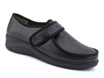 81-22-415/57 Рикосс (Ricoss) туфли для взрослых, кожа, черный, полнота 9 в Иркутске