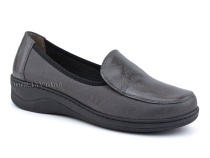 84-51И-22-402/30 Рикосс (Ricoss) туфли для взрослых, кожа, серый, полнота 9 в Иркутске